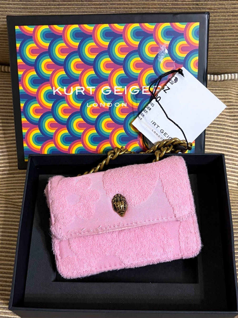 Kurt Geiger London Micro Kensington Crossbody Bag/Purse